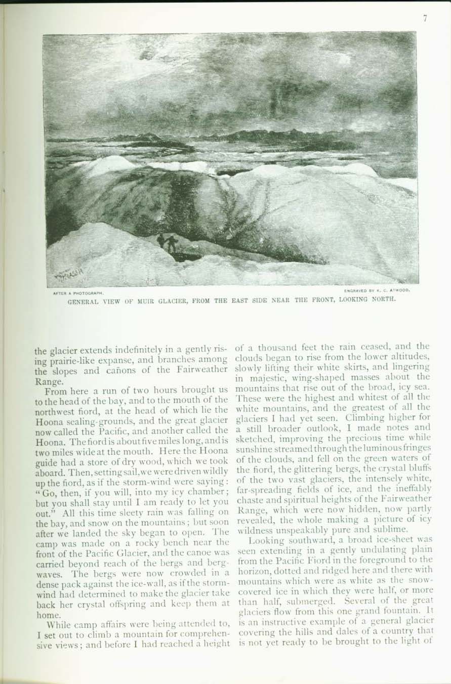 THE DISCOVERY OF GLACIER BAY (1879). vist0045d